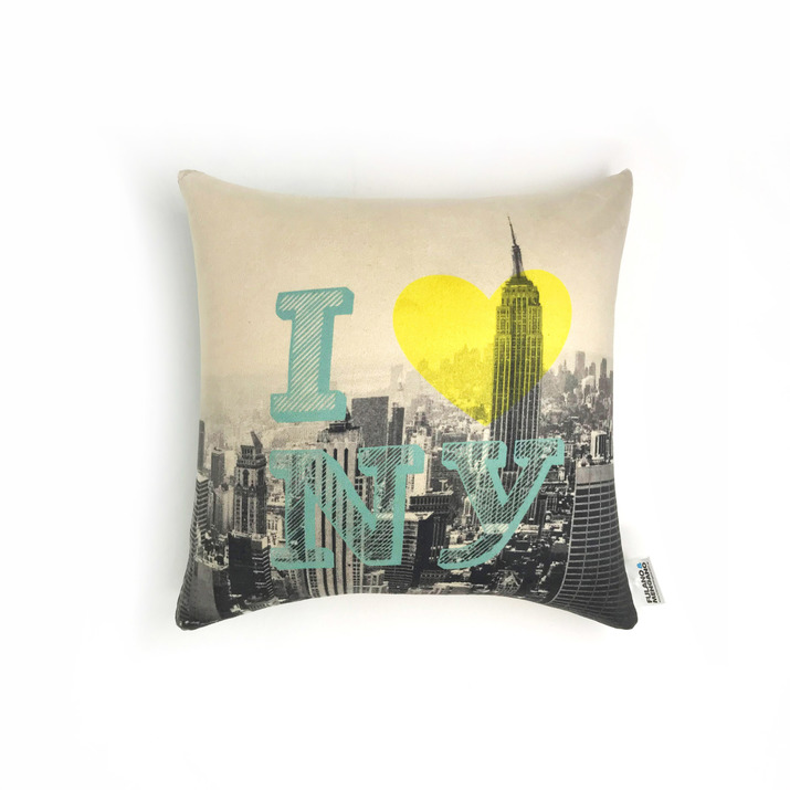 30% OFF - SUPER SALE! Almohadón Gamuza N Y  