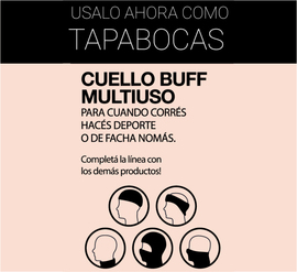 BUFF INVIERNO - WILD AND FREE