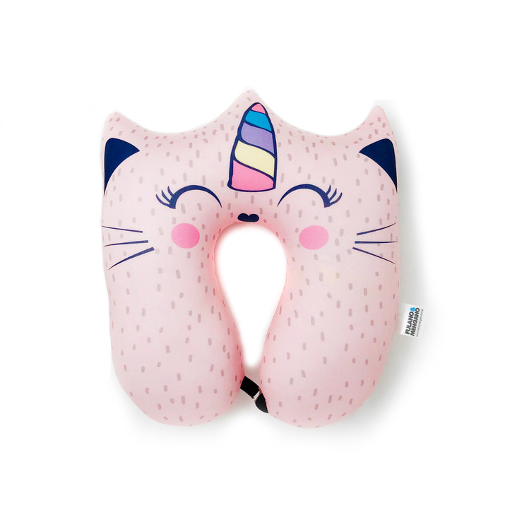CUELLO MICROFIBRA - Gato / unicornio