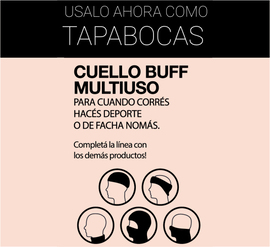 CUELLO BUFF - OXIDO AZUL