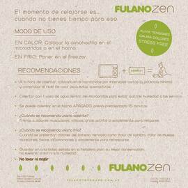 ZEN ALMOHADILLA - NATURAL FLORES